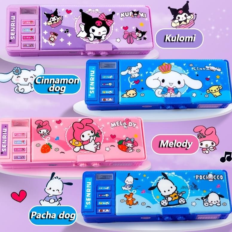 

Terlaris Penjual LokalKotak Pensil Bahan Tahan Air Kuromi Tempat Pensil Password Multifungsi Lapis Ganda Berkapasitas Besar Lucu Termasuk Rautan Pensil Kotak Alat Tulis Wjh Promo