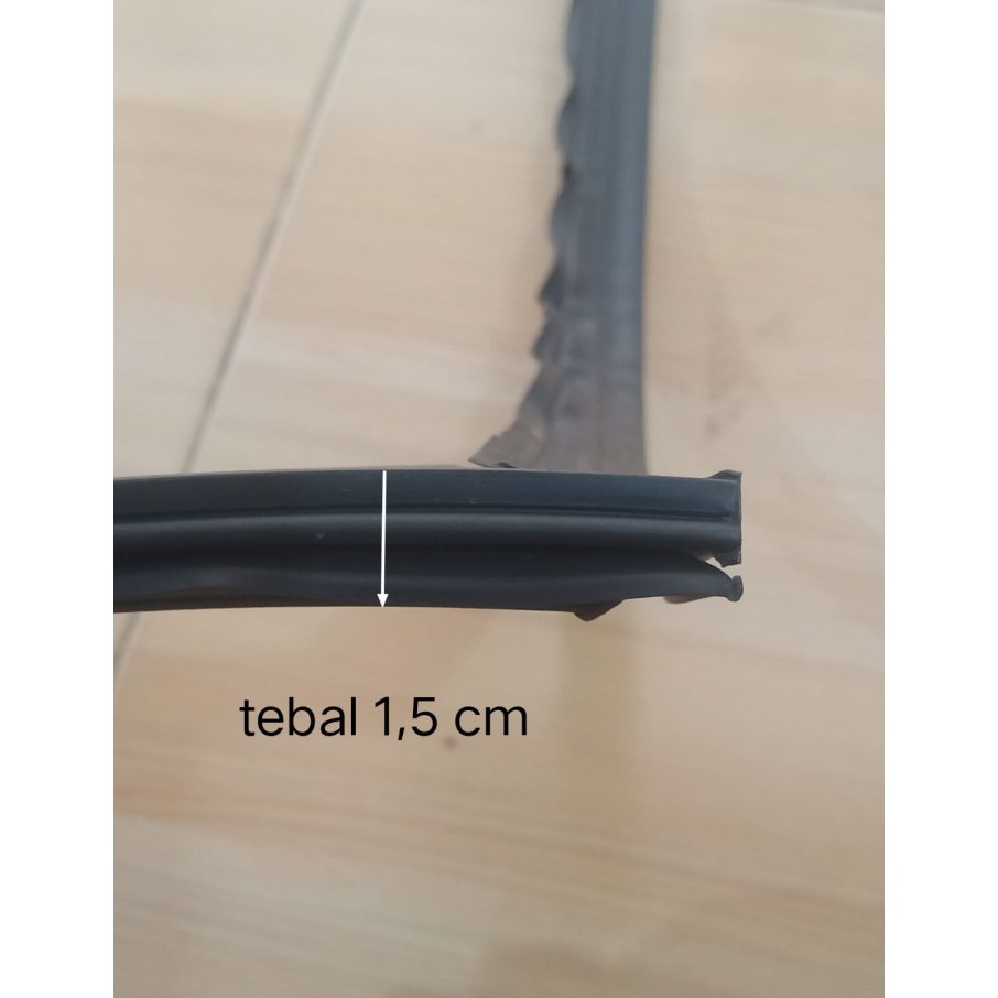 Karet Gasket Pintu Kulkas Sharp KnockDown Hitam 105 x 56 Cm Original