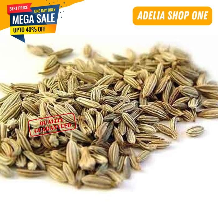 

INDIAN FENNEL SEES BIJI ADAS MANIS 50GRAM UNGGULAN!!