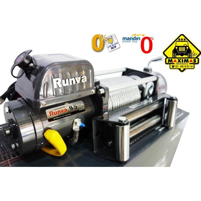 Runva Winch Ewx-9500-Q Generasi 3 (4,3Ton) Super High Speed