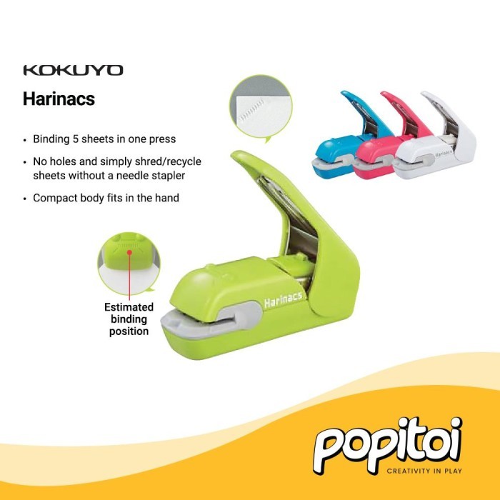 

KOKUYO Harinacs PRESS Stapleless Stapler