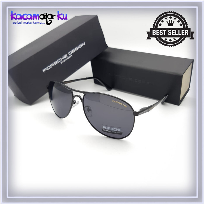 Kacamata Sunglasses Porsche Design AVIATOR Polarized PREMIUM QUALITY