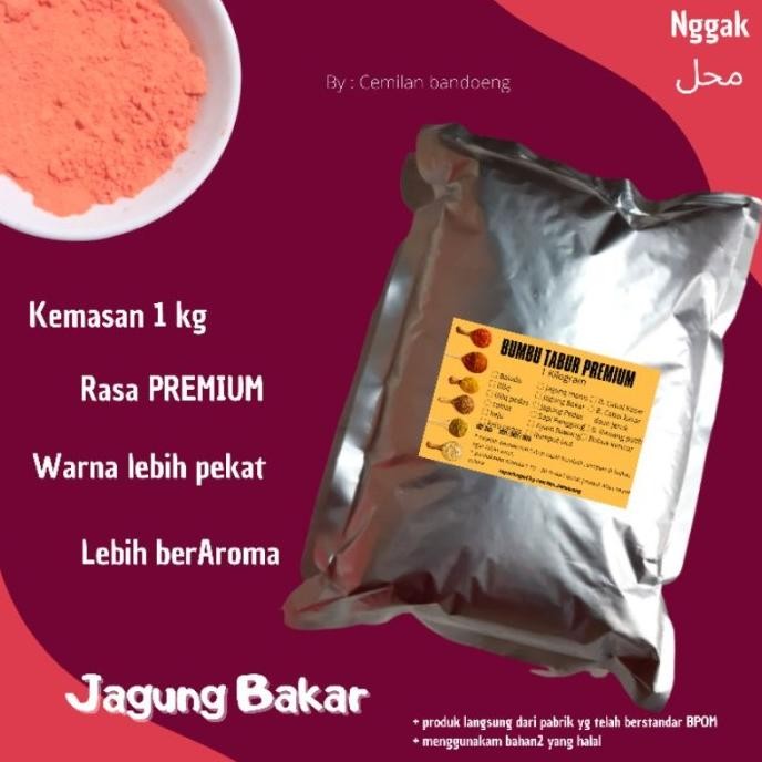 

BUMBU TABUR PREMIUM JAGUNG BAKAR 1 KG KGS