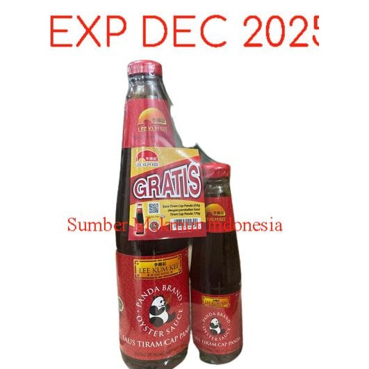 

! Lee Kum Kee Saus Tiram Panda Oyster 770 Gr + 255 Gr Banded