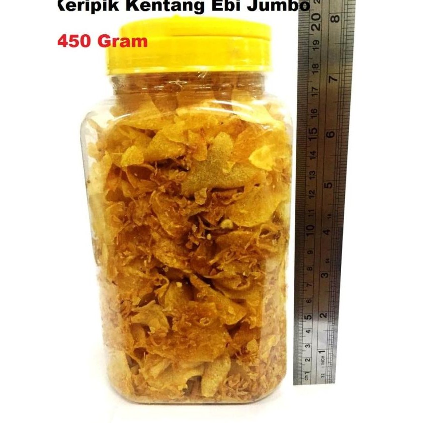 

Keripik Kentang Ebi Homemade Enak Berkualitas 450 Gram