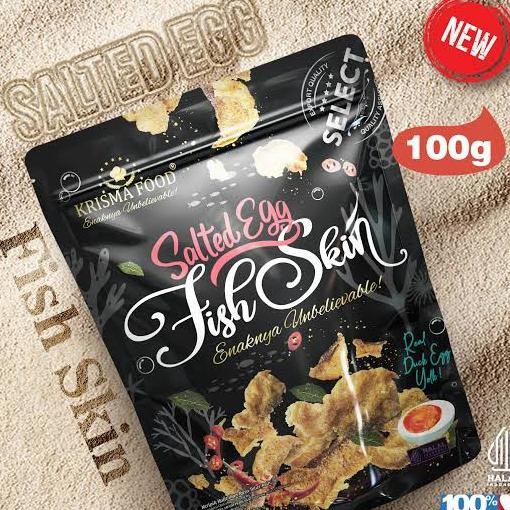 

Krisma Food Ed Egg Fish Skin 100G Ed Egg Potato Chips 100G