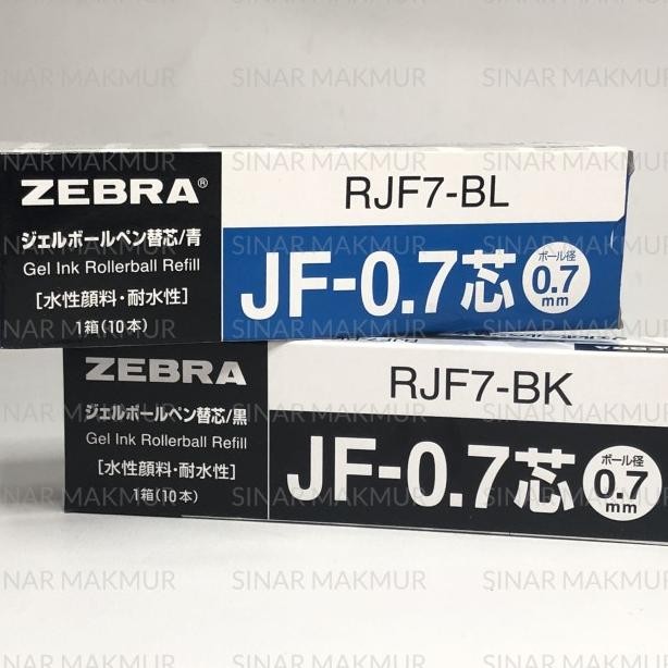 

Refill / Isi Pul Sarasa 0.7 Zebra Jf-0.7 (Pak)