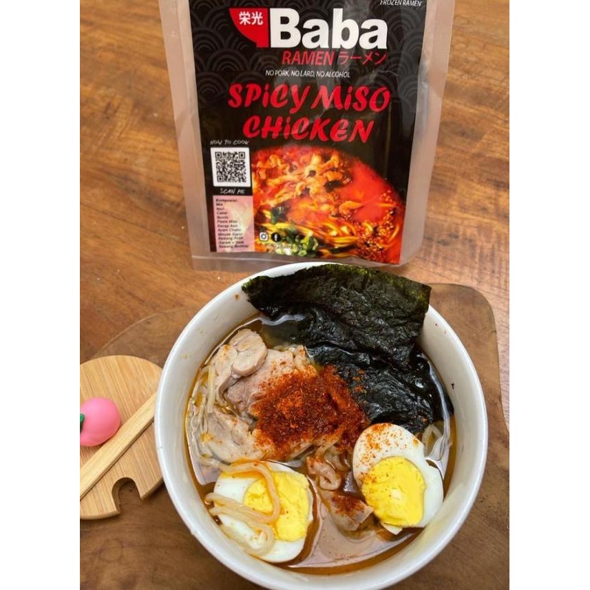 

Ramen Halal Spicy So Chien Ramen Baba Ramen Frozen Food