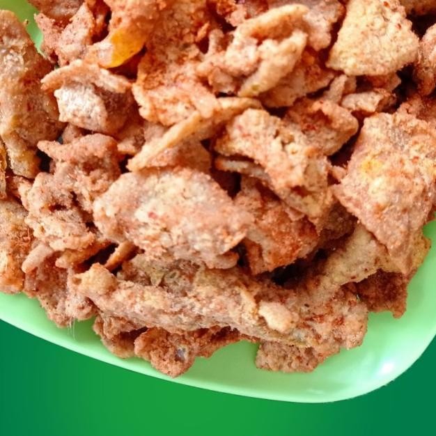 

Keripik Kulit Ayam 1 Kg Dijan Gurih