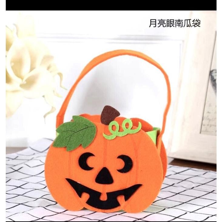 

CR - Tas Labu Trick Or Treat Pumpkin Goodie Bag Lantern Halloween TERLARIS