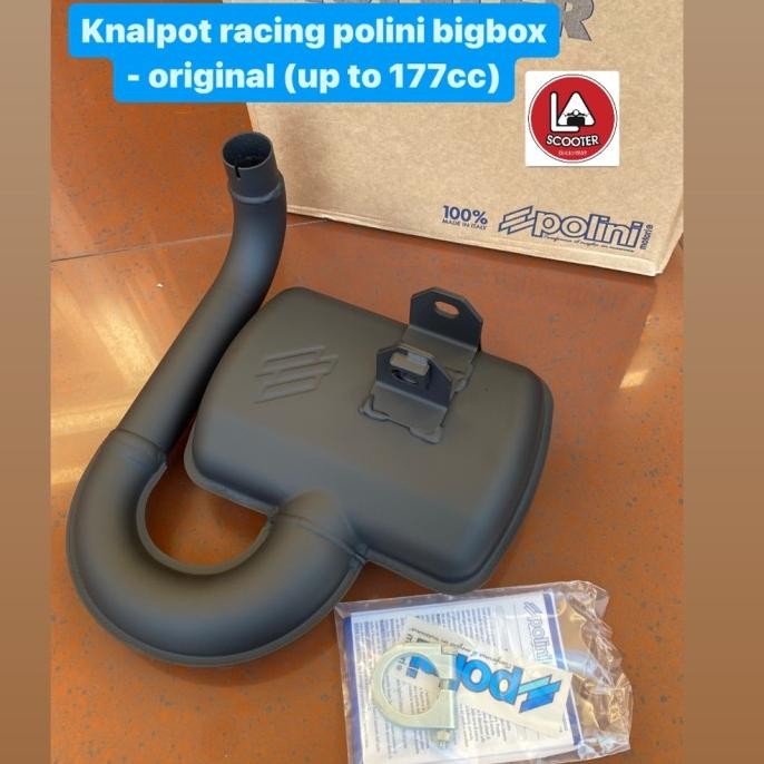 Jual Knalpot Racing Polini Bigbox - Original Premium