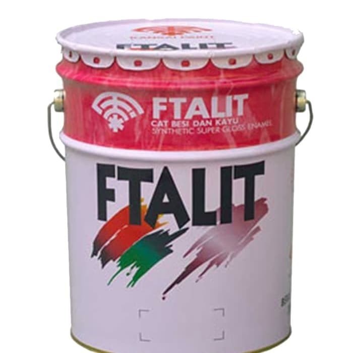 FTALIT CAT KAYU DAN BESI - 731 White gloss ( 20kg )