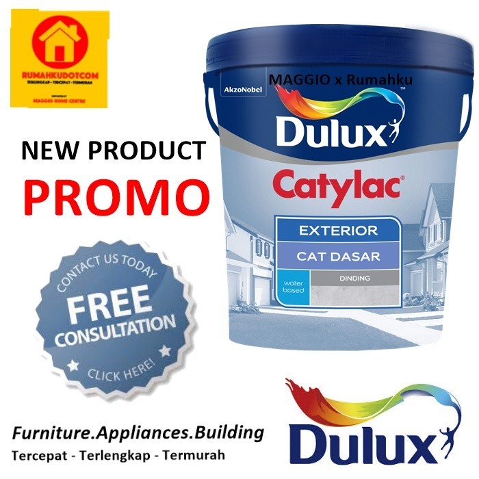 CP810 CAT DULUX - TEMBOK DASAR SEALER CATYLAC EXTERIOR 20KG