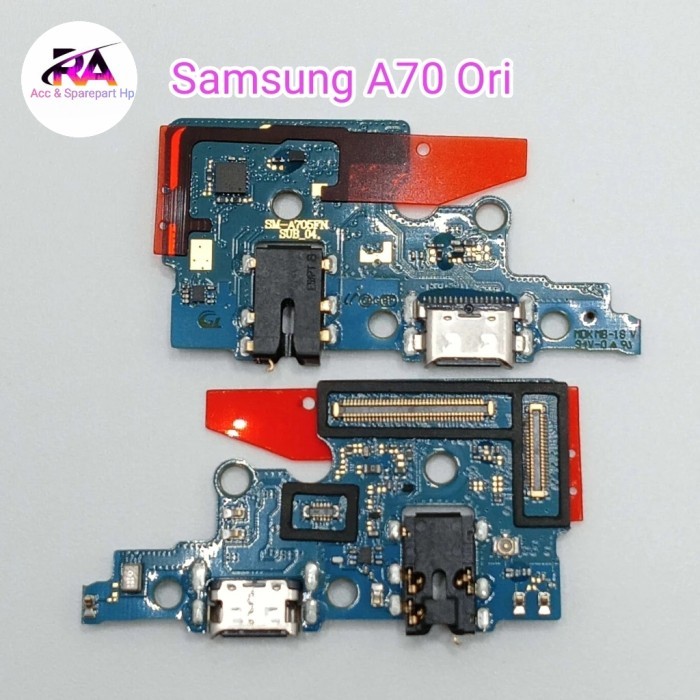 Flexibel Papan Konektor Charger Cas Samsung A70 Ori