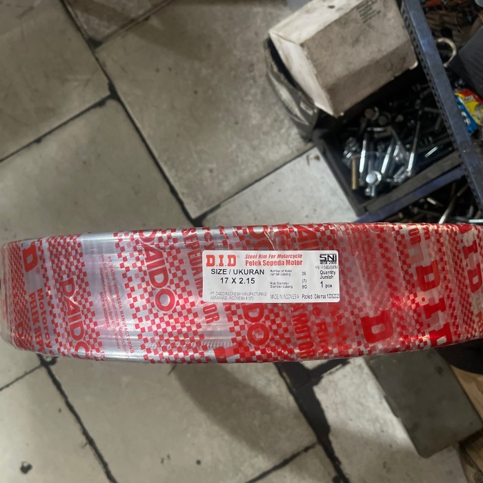 VELG DID KRUM RING 17 UKURAN 215