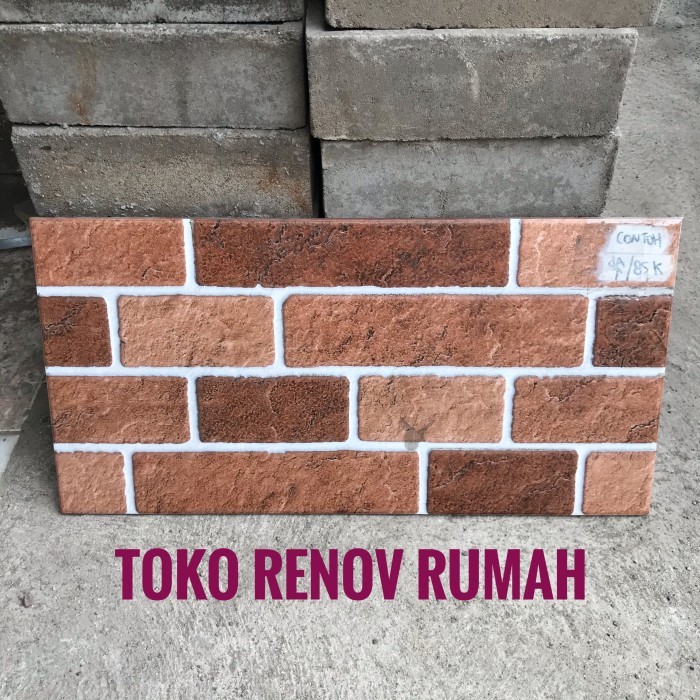 Terlaris Keramik Dinding Motif Bata 30X60 /Keramik Motif Bata