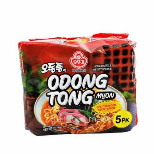 

Lhiu Ottogi Odongtong Myun/Mie Instan Dengan Bumbu Sup 600Gram(120G5Pcs)
