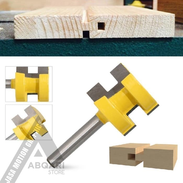 Terbaru Tenon Mortise / Mata Profil Penyambung Kayu / Router Bit