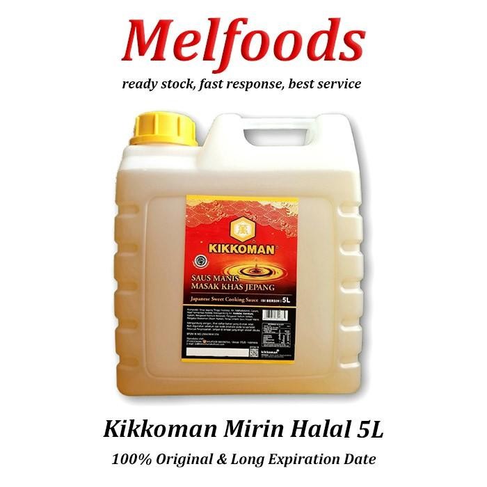 

Kikkoman Mirin HALAL 5L Cuka Sushi Bumbu Sushi Jepang