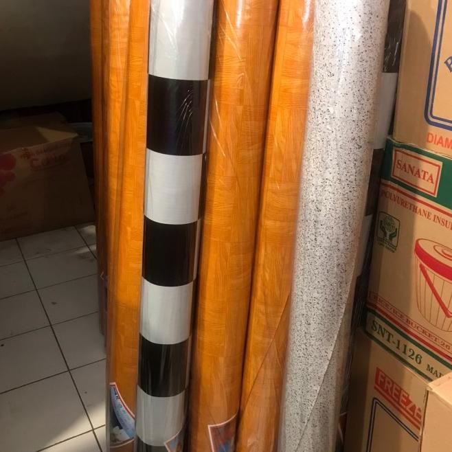 Karpet Lantai Plastik Vinyl Daimaru 1Roll Isi 24 Meter