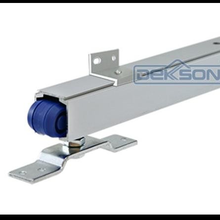 Rel Sliding Untuk Pintu Max.90Cm Aluminium Kayu Baja Type D3 Dekson