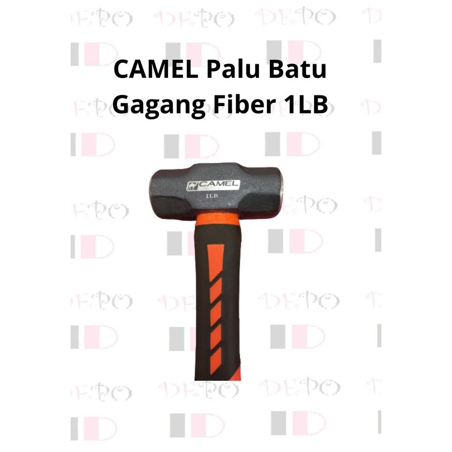 Camel Palu Batu Gagang Fiber / Palu Batu Bodem Ghancur Beton Uk 1Lb