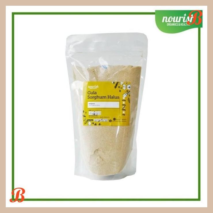 

| NN | NOURISH INDONESIA, GULA SORGHUM HALUS 500GR