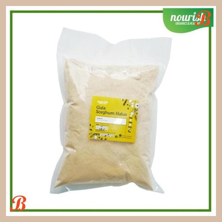 

| NN | NOURISH INDONESIA, GULA SORGHUM HALUS 1KG