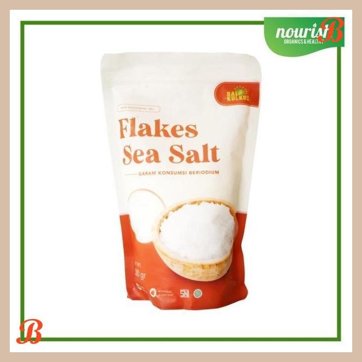 

| NN | BALI KULKUL NATURAL FLAKES SEA SALT / GARAM LAUT KASAR 500 GRAM