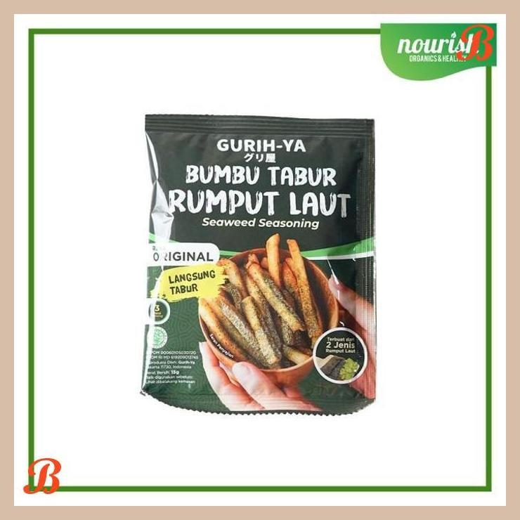 

| NN | GURIH-YA BUMBU TABUR SEAWEED ORIGINAL 15GR