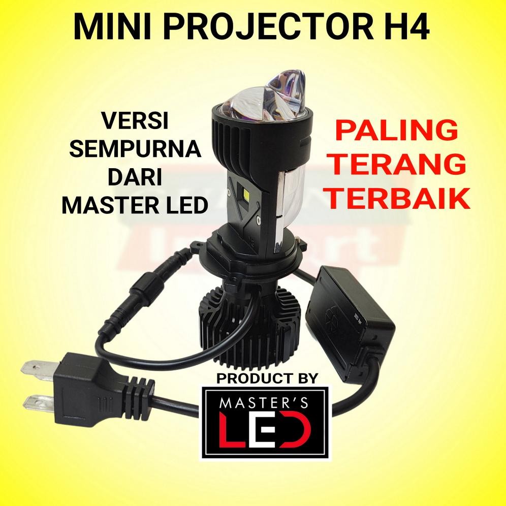 11,11 Lampu Led Mini Projie Biled Projector  Mobil Motor H4 Master Led Mp35L High Quality