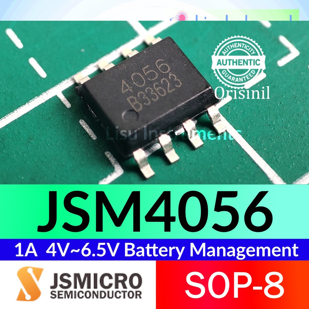 JSM4056 1A  4V~6.5V Battery Management 4056 TP4056 ESOP-8 JSMSEMI ORIGINAL