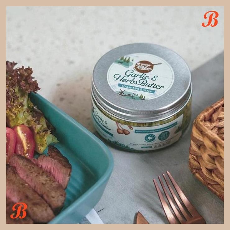 

| NN | GARLIC HERBS BUTTER (GRASS FED BUTTER) 200GR