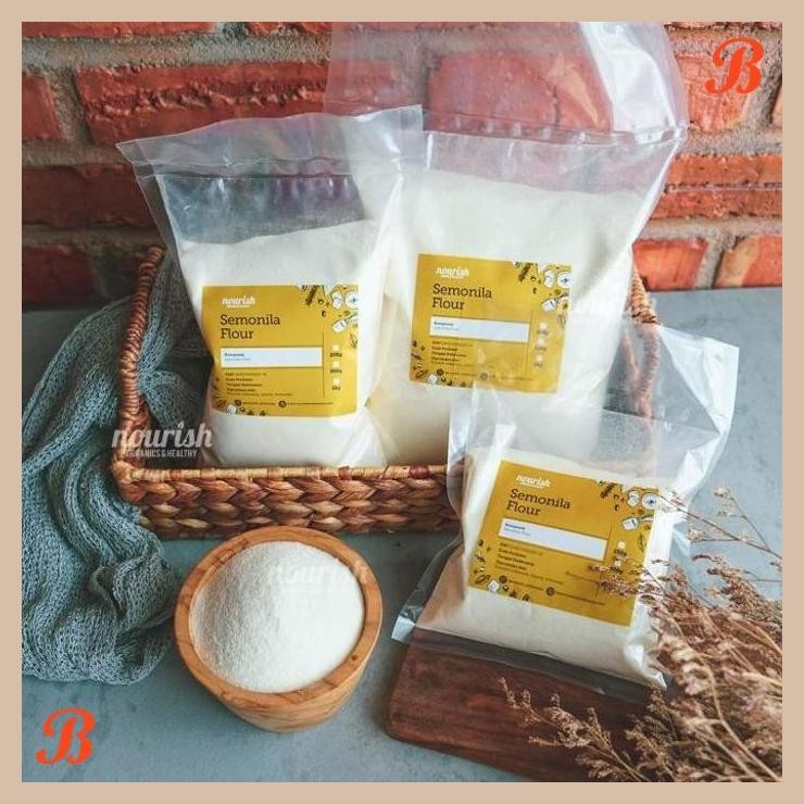 

| NN | SEMOLINA FLOUR / TEPUNG SEMOLINA 1KG