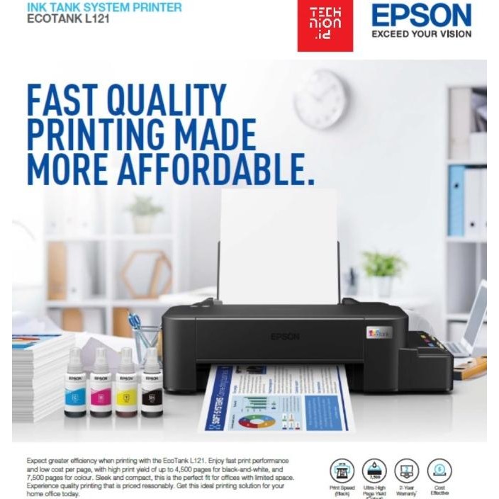 Printer Epson L121 baru