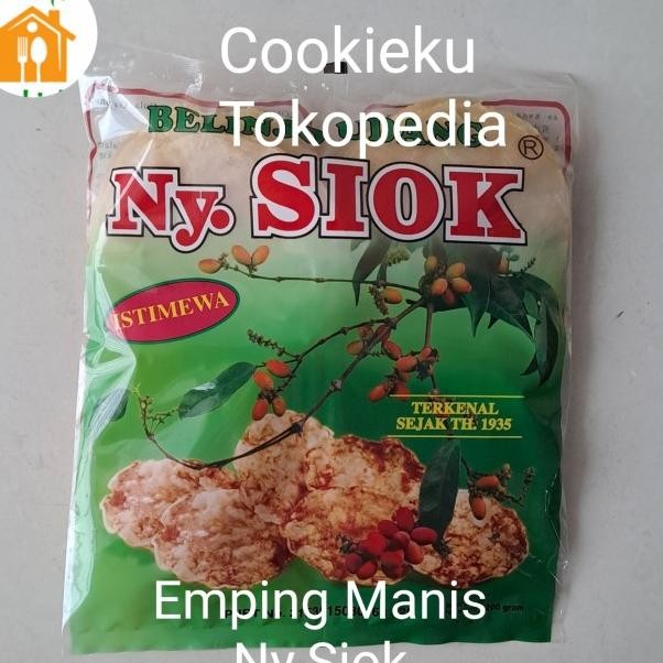 

Belinjo Udang Ny.Siok 200Gr Emping Manis Blinjo Mlinjo