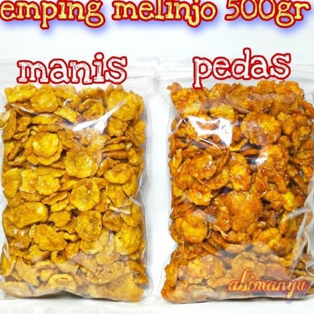 

Emping Melinjo Pedas Manis 500 Gr