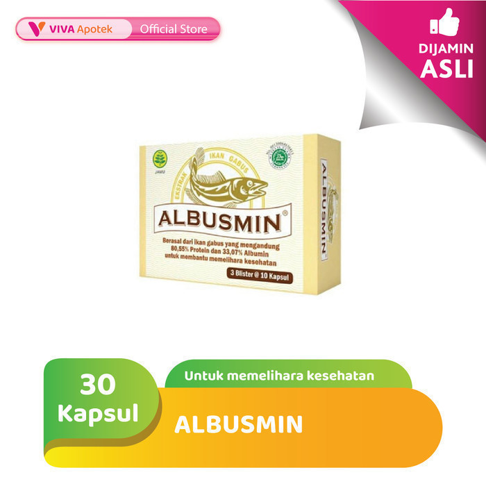 Albusmin untuk Memenuhi Albumin (30 Kapsul)