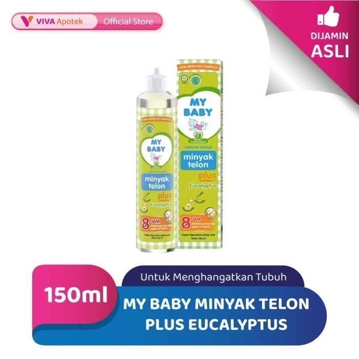 My Baby Minyak Telon Plus Eucalyptus Menghangatkan Tubuh