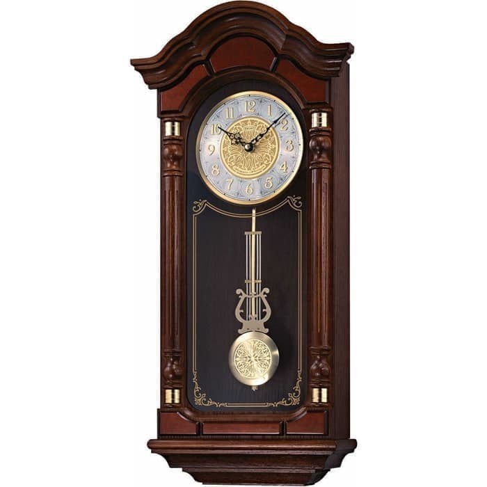 Jual Jam Dinding Seiko Kayu Japan Westnster Qxh004B Qxh004 Brown