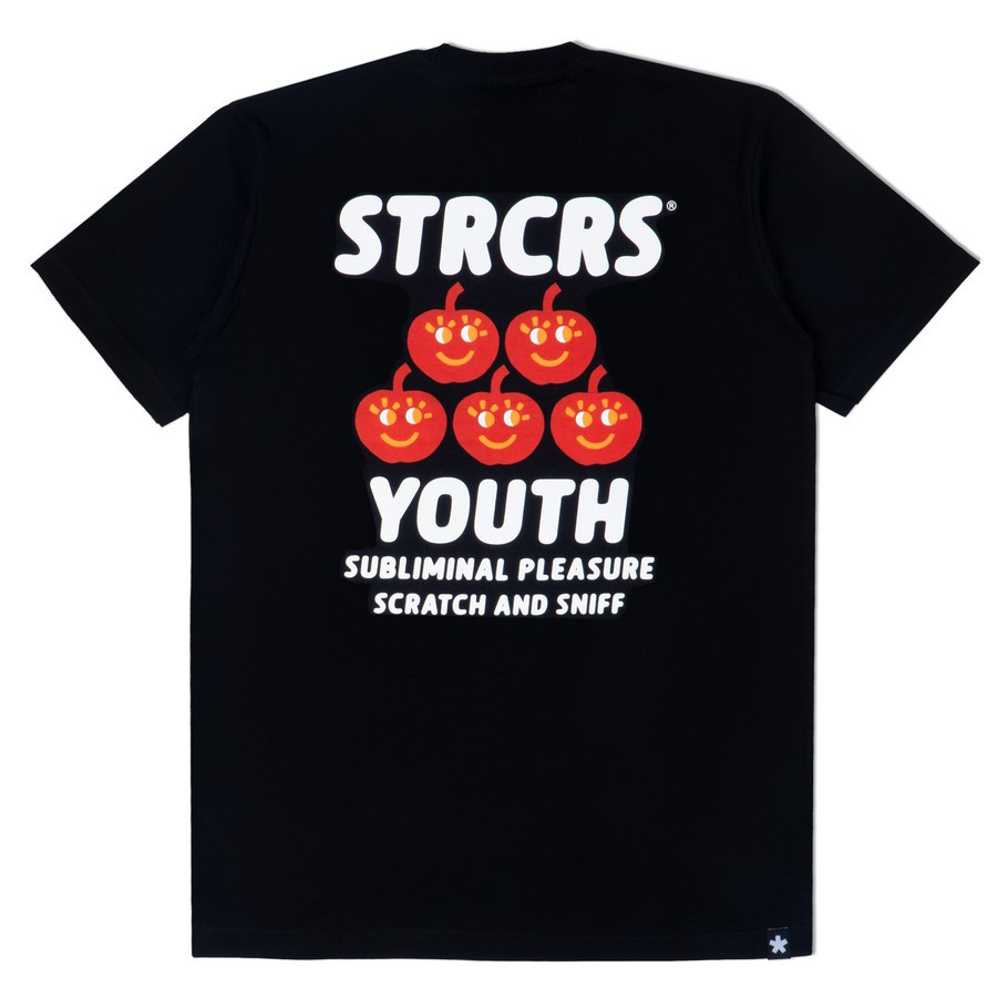 STARCROSS Kaos Pria - APPLE WILD - Black