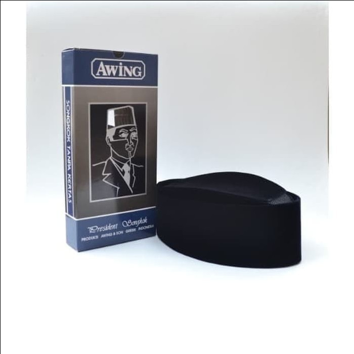 Songkok Peci Susun Awing Ac Exlucive Songkok Polos / Songkok Susun