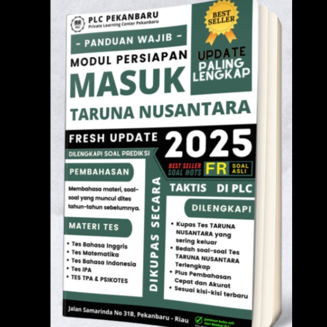 Buku Persiapan Tes Taruna Nusantara Fresh Terupdate Modul Tes Taruna Best Quality