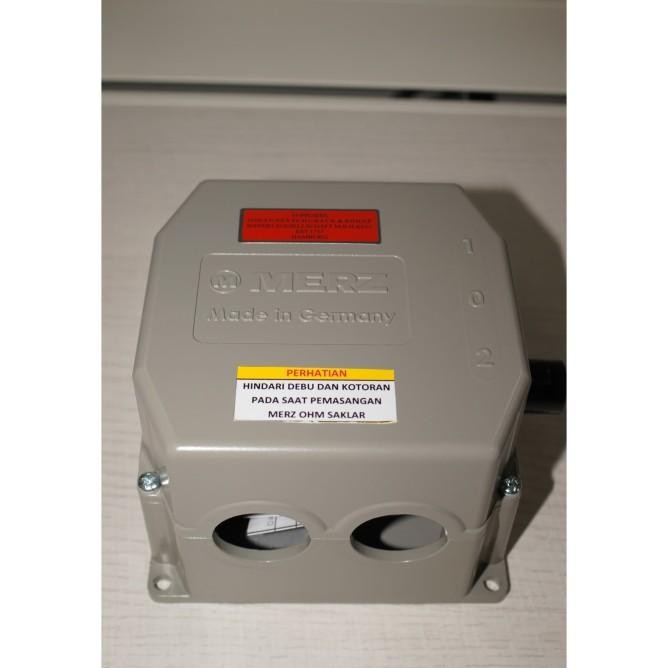 Cos/Ohm Saklar/Handle Genset Merz Gz 32A/3P (Standard N) Buatan Jerman