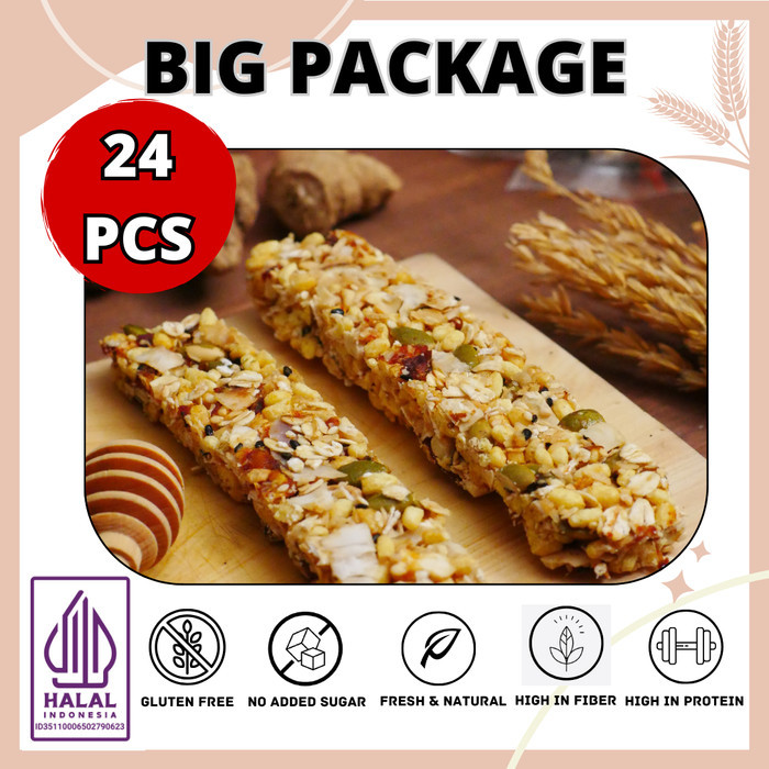 

Paket Snack Sehat Kacang Kurma Madu Granola Bar Energy Bar Cemilan