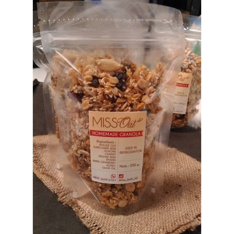 

Homemade Granola 1000 Gr