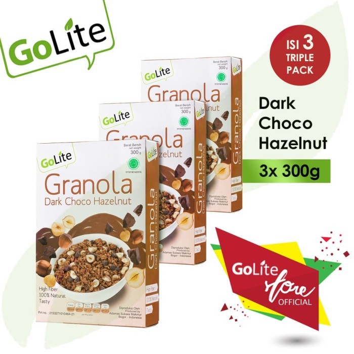 

Granola Dark Choco Hazelnut 300G (Triple Pack)