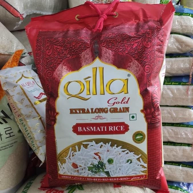

Beras Kebuli Basmati Lal Qilla Gold India 5KG (Original 100%) GBM