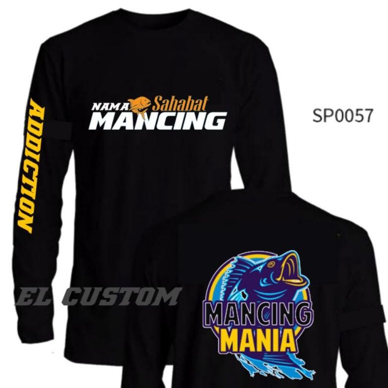 Promo Baju Mancing Premium Sahabat Mancing Tulisan Logo Kaos Mancing Mania Origins