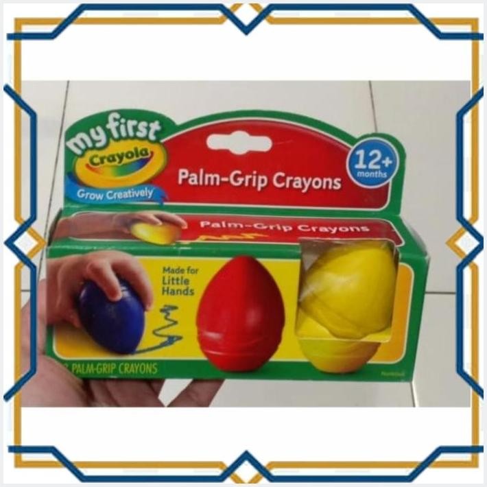 

[BAB] SALE MAINAN: MY FIRST CRAYOLA PALM-GRIP CRAYON